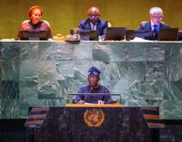 PHOTOS: Moment Tinubu addressed world leaders at UNGA 78