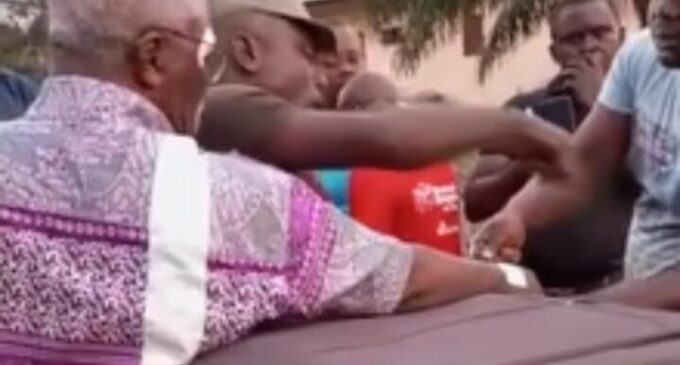 FACT CHECK: Video showing arrest of former Gabonese senate president is old