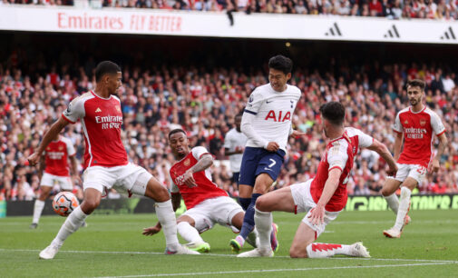 EPL: Arsenal, Tottenham share points as Chelsea lose at home