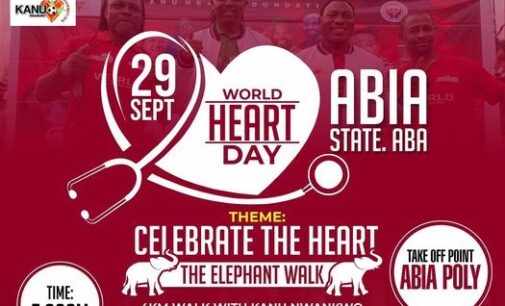 Kanu foundation plans 6km walk in Abia on World Heart Day