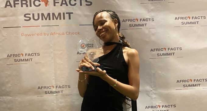 TheCable’s Claire Mom wins 2023 Africa Check fact-checking award