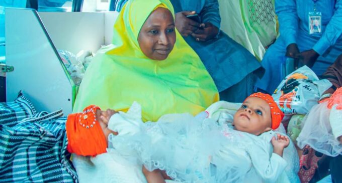 Kano conjoined twins flown to Saudi Arabia for separation