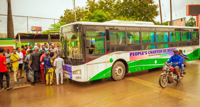PHOTOS: Ebonyi provides free buses for workers, students