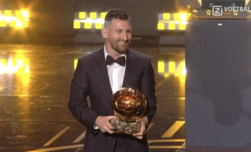 Messi wins record eighth Ballon d’Or