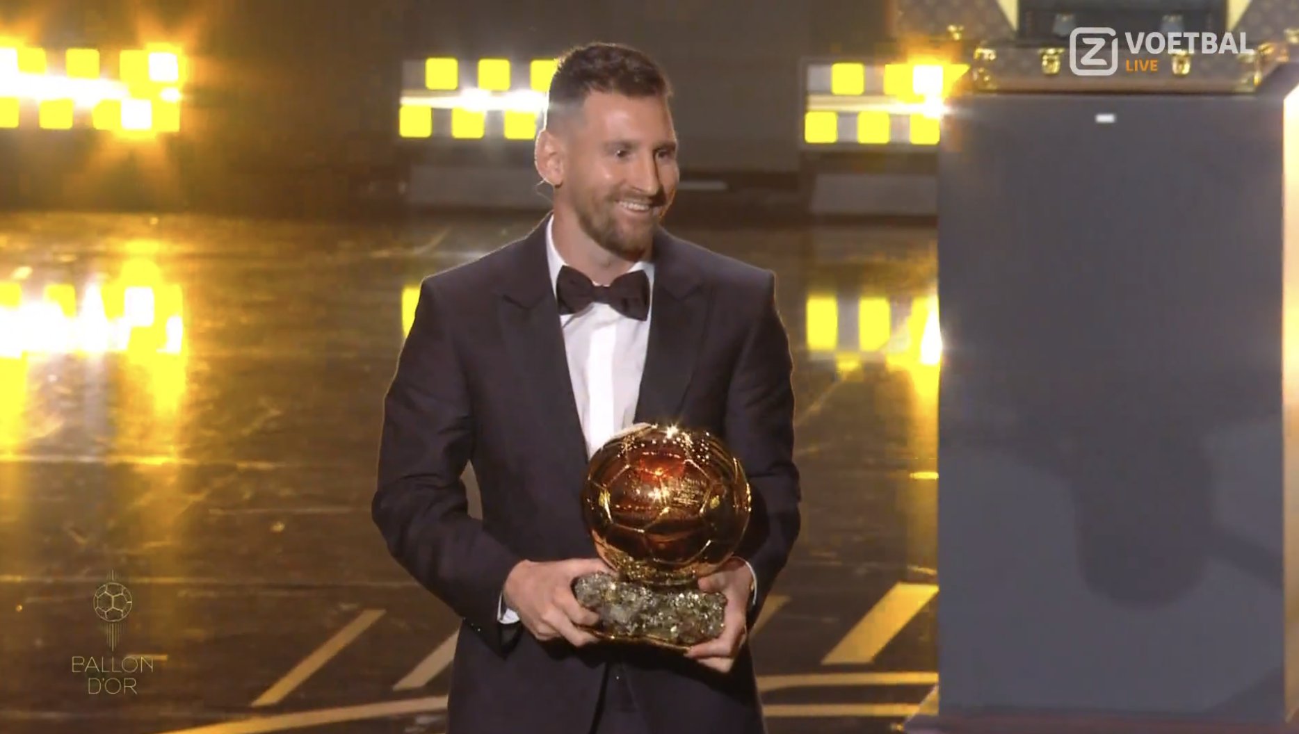 Astro Radio News - Lionel Messi has won a record-extending eighth Ballon  d'Or award. This, after the 36-year-old guided Argentina to the World Cup  title last year. Messi pipped fellow finalists Kylian