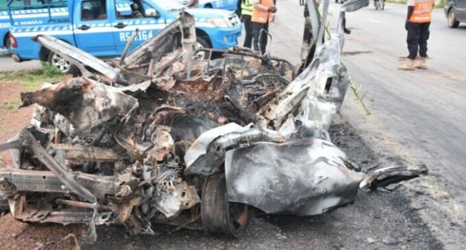 FRSC: 13 dead, 2 injured in auto crash along Lokoja-Obajana road