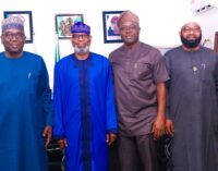 PHOTOS: Kwara, Niger, Oyo governors meet Alake over licences of mining companies