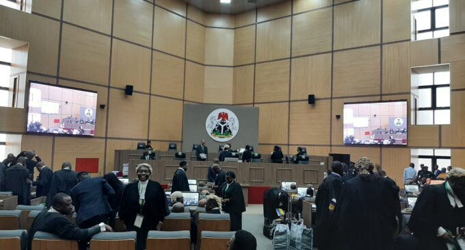 PHOTOS: Supreme court begins hearing of appeals challenging Tinubu’s election