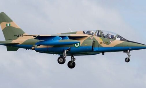 NAF airstrikes kill ‘scores of terrorists’ in Niger state