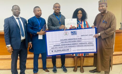 NCC awards N10m each to three startups in talent hunt hackathon