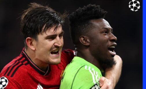 UCL: Maguire, Onana earn United vital win as Arsenal beat Sevilla