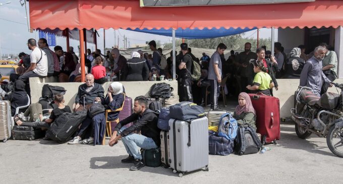 Israel-Hamas war: Rafah border crossing opens as 20 aid trucks enter Gaza