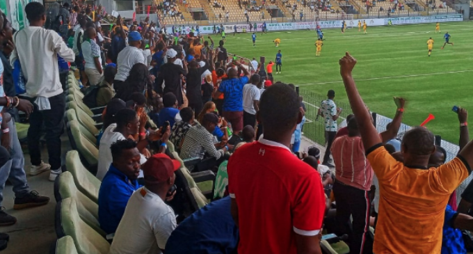 Sporting Lagos get N1m fine over fans unruliness during NPFL game