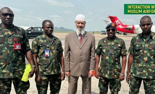 Indian declared wanted for terrorist views visits Nigeria, labels NAF as ‘Muslim force’