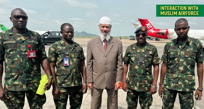 Indian declared wanted for terrorist views visits Nigeria, labels NAF as ‘Muslim force’