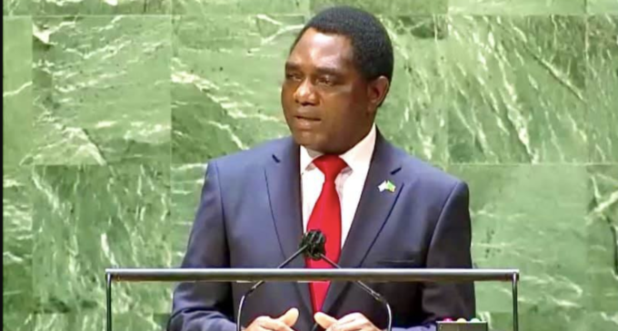 Fídíò tí ó sọ pé Hakainde Hichilema, Ààrẹ orílẹ-èdè Zambia fẹ́ ṣe ìjọba lẹẹkeji kìí ṣe òótọ́