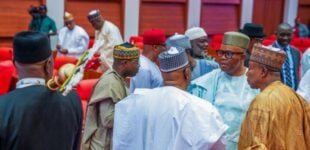 Rowdy session at senate as lawmakers bicker over sitting arrangement