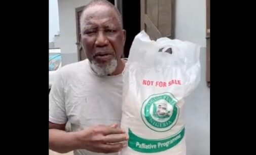 VIDEO: ‘We’re not starving’ — Ogun CDA chairman rejects govt’s ‘meagre’ bag of rice
