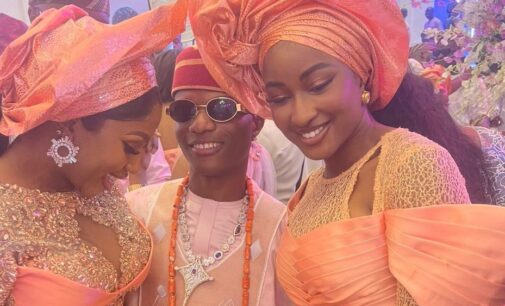 PHOTOS: Banky W, Dbanj among entertainers at funeral of Wizkid’s mum