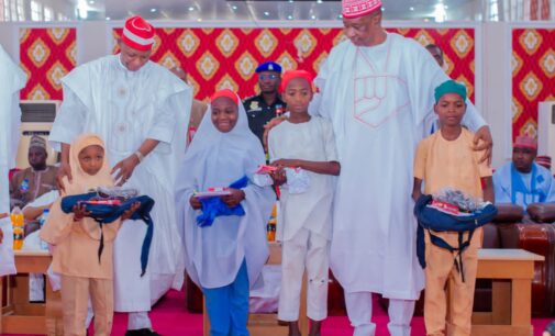 PHOTOS: Abba Yusuf flags off distribution of learning materials to Kano schools