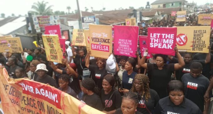 Guber Poll: Bayelsa Women Arise condemns violence, seeks peaceful election
