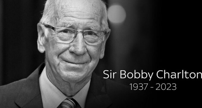 Man United legend Bobby Charlton dies at 86