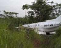 Private jet from Abuja crash-lands in Ibadan