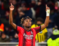 UCL: Chukwueze scores for Milan as Man City claim comeback win over Leipzig