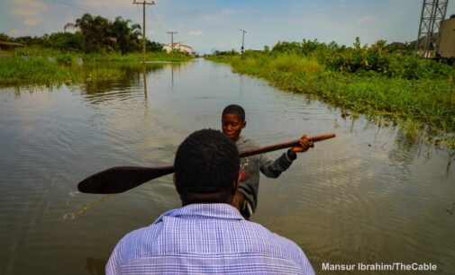 PHOTO STORY: Canoes to the rescue in Lagos, Ogun flooded communities