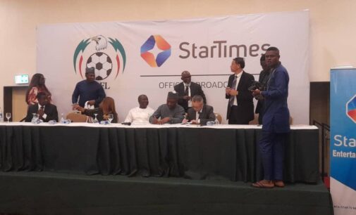 NPFL announces 5-year broadcast rights deal with StarTimes