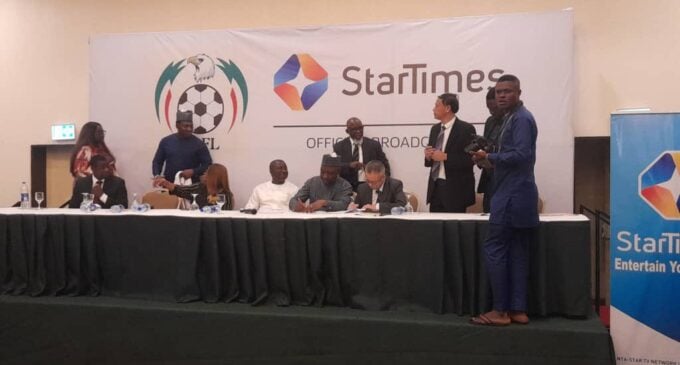 NPFL announces 5-year broadcast rights deal with StarTimes