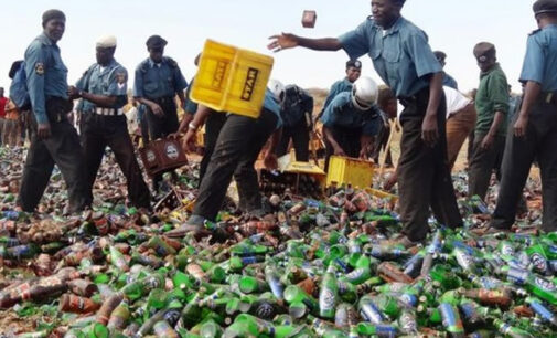 Hisbah impounds truck conveying 24k bottles of alcoholic drinks in Kano