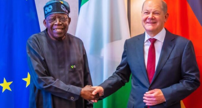 I’m committed to pursuing Siemens power project, Tinubu assures German chancellor