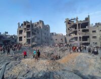Israeli air strike kills dozens in Gaza refugee camp