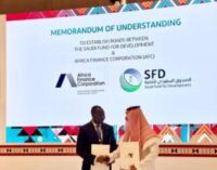 AFC, SFD sign agreement to co-finance sustainable infrastructure projects in Africa