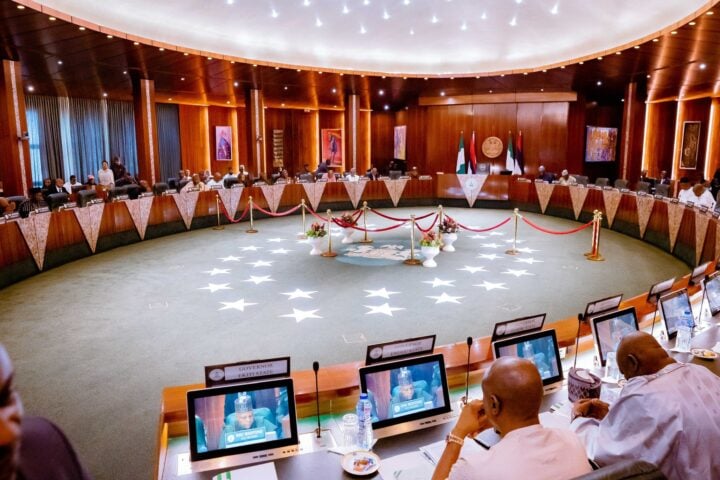A file photo of NEC meeting