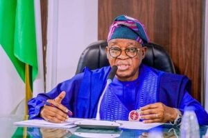 Gboyega Oyetola, minister of marine and blue economy