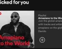 South Africans knock Spotify for using Davido as Amapiano playlist cover