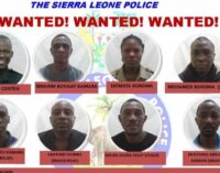 Nigerian among ’34 fugitives’ declared wanted by Sierra Leone police