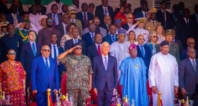 PHOTOS: Tinubu attends Guinea Bissau’s 50th independence anniversary