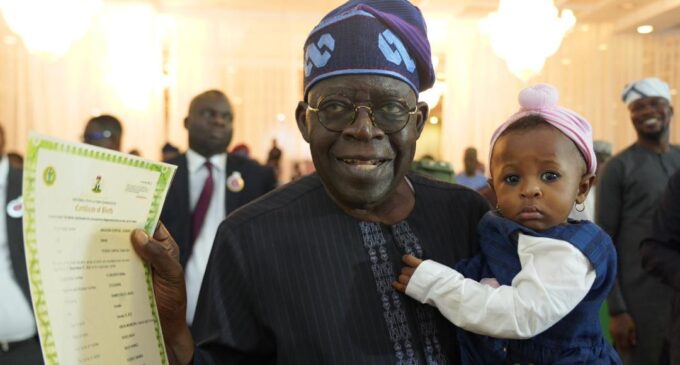 ‘Population is our greatest asset’ — Tinubu launches digital birth, death registration system