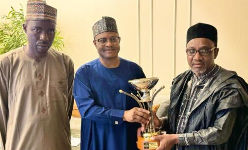 Uba Sani receives NITMA digital governor of the year award