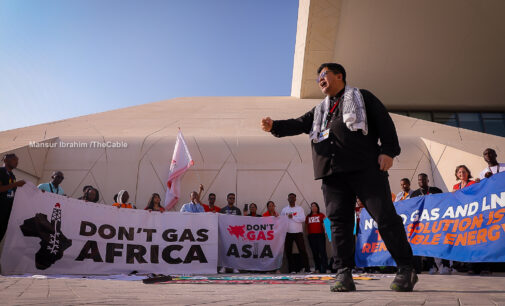 ‘Don’t gas the global south’ — activists kick against fossil fuels at COP28