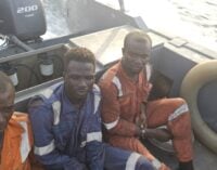 Navy arrests stowaways ‘hiding in rudder compartment’ of Europe-bound ship