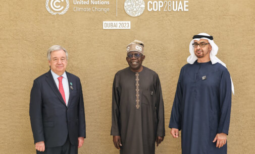 PHOTOS: Antonio Guterres, Al-Jaber welcome Tinubu, world leaders to COP28