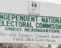 INEC publishes final list of candidates for by-elections in nine states