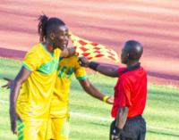Plateau United players, official suspended for harrasing match officials