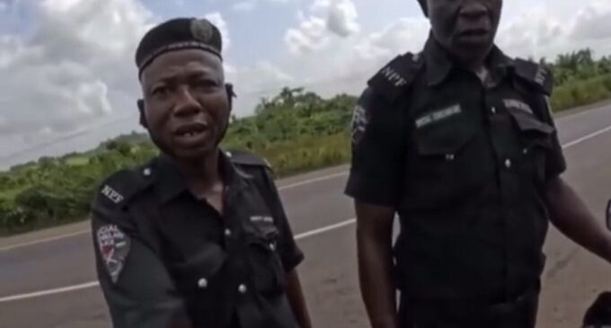 Police arrest constables who demanded money from Dutch rider in Oyo