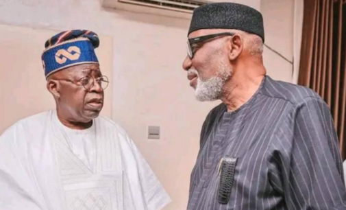 ‘He was a brother, soulmate’ — Tinubu pays tribute to Akeredolu