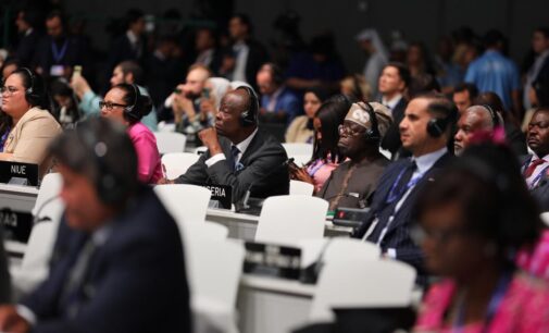 Nigeria’s delegation at COP28